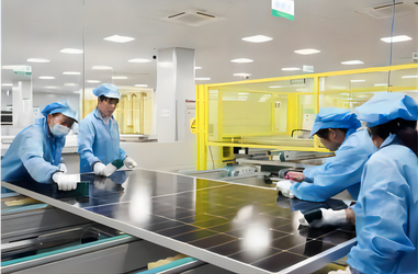 Hefei Sunrise New Energy Co., Ltd. 製造者の生産ライン
