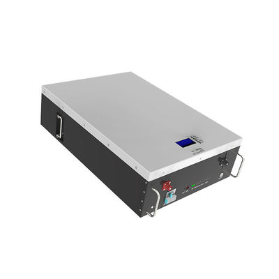 51.2V LiFePO4 壁固定100Ah ホームソーラーエネルギー貯蔵電池 6000サイクル寿命
