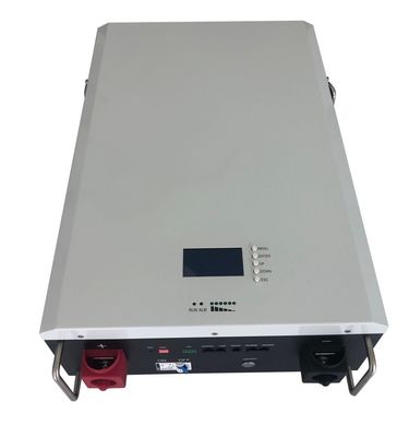 48V 200Ah 10KWh LiFePO4 リチウム電池 壁に装着され,深循環家庭用電源貯蔵