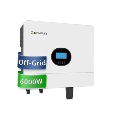 グロワット SPF 6000 ES Plus 6Kw 太陽電池パネルインバーター ネットワーク外太陽光発電システム