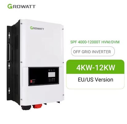 シングル出力タイプ グロワット SPF 10KW 12KW HVM インバーター リチウム鉛酸電池