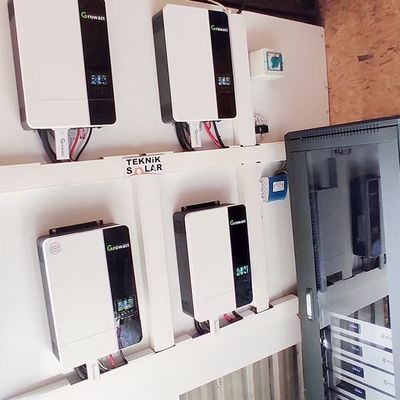 グロワット 3kW 3.5kW 5kW SPF 3000-5000 ES 48V バッテリー オフグリッド 純正弦波太陽光インバーター