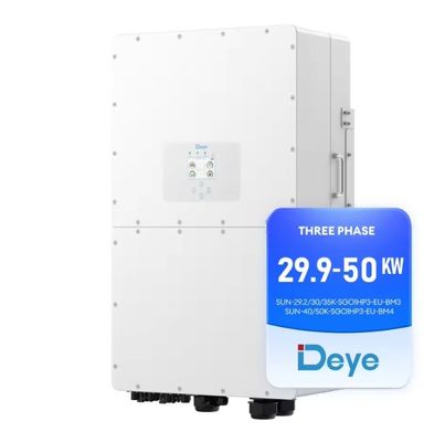 出力周波数 50/60HZ 29.9Kw ハイブリッド 3相インバーター用 デイ太陽光インバーター