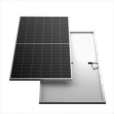 単結晶性シリコン太陽光発電パネル GLD-585BS 白いバックシートとIP68ジャンクションボックス
