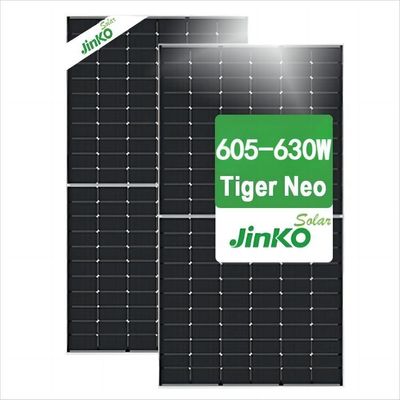 Jinkosolar N型単結晶太陽光パネル JKM605-630N-66HL4M-BDV 132セル