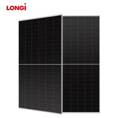 アノジスアルミニウム合金フレーム 605W-630W モノクリスタルソーラーパネル